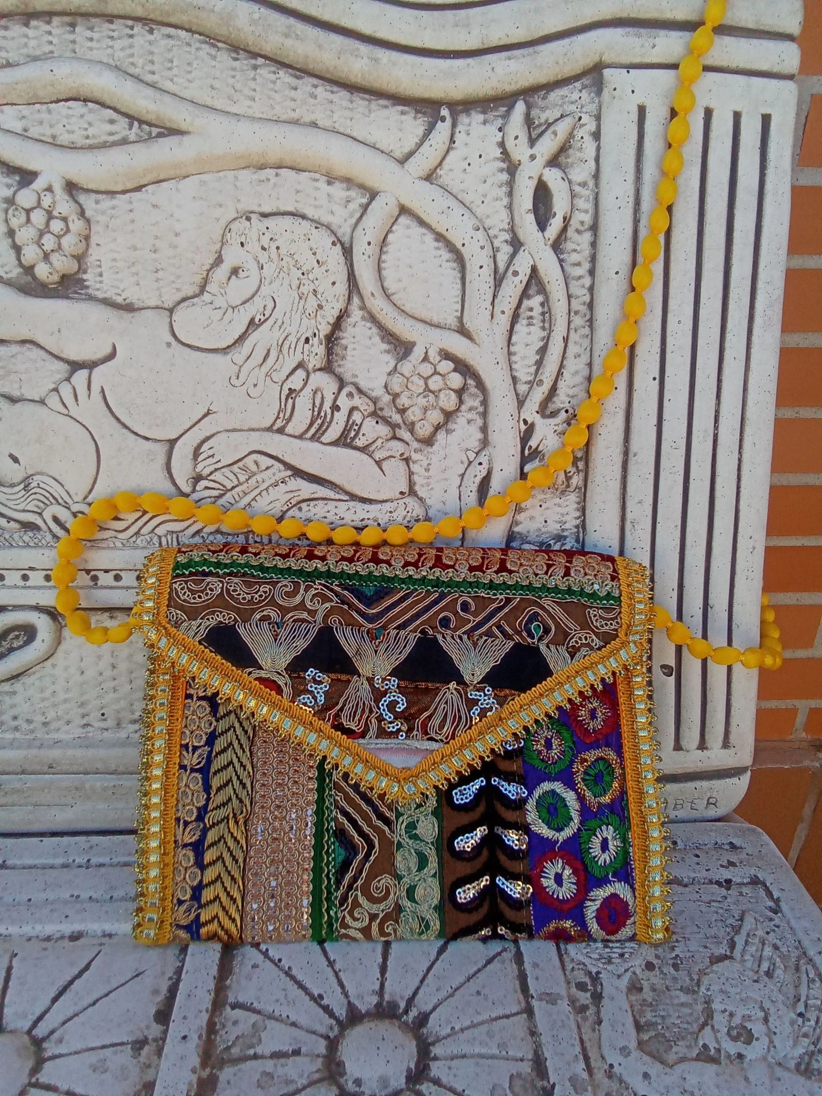 Bolsa India bordada multicolor – photo 13
